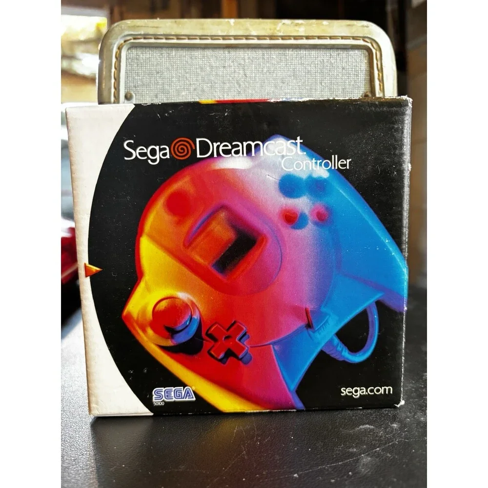 SEGA HKT-7700 Dreamcast Controller - Gray- In box with manual